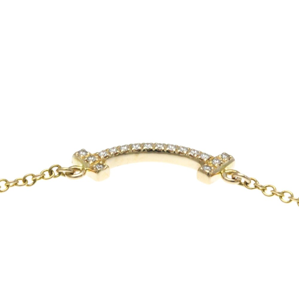 TIFFANY 18k Gold Diamond Necklace - Picture 3 of 13